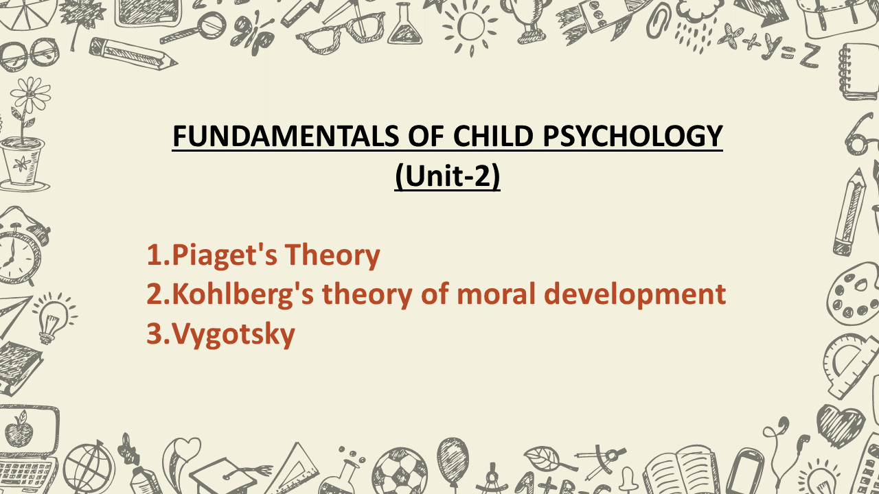 Courses Details | Fundamental of Child Psychology